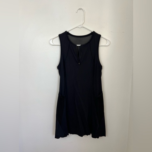 Athleta Matchpoint Dress XSP Black - Picture 3 of 9